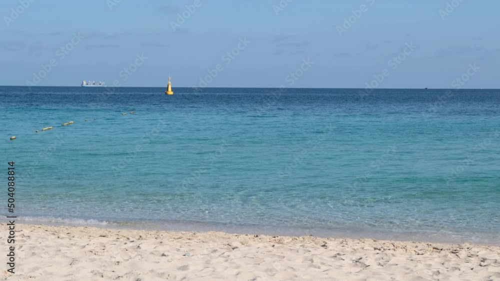 Landscape view of beach sea in summer day At Ta-Yai Beach Koh larn Chonburi Thailand Landscape view of beach sea in summer day At Ta-Yai Beach Koh larn Chonburi Thailand