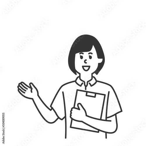 介護師の人物イラストまとめ