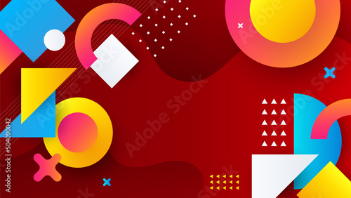 Abstract orange red blue white colorful light silver technology background vector. Modern diagonal presentation background