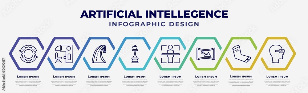 vector infographic design template with icons and 8 options or steps ...