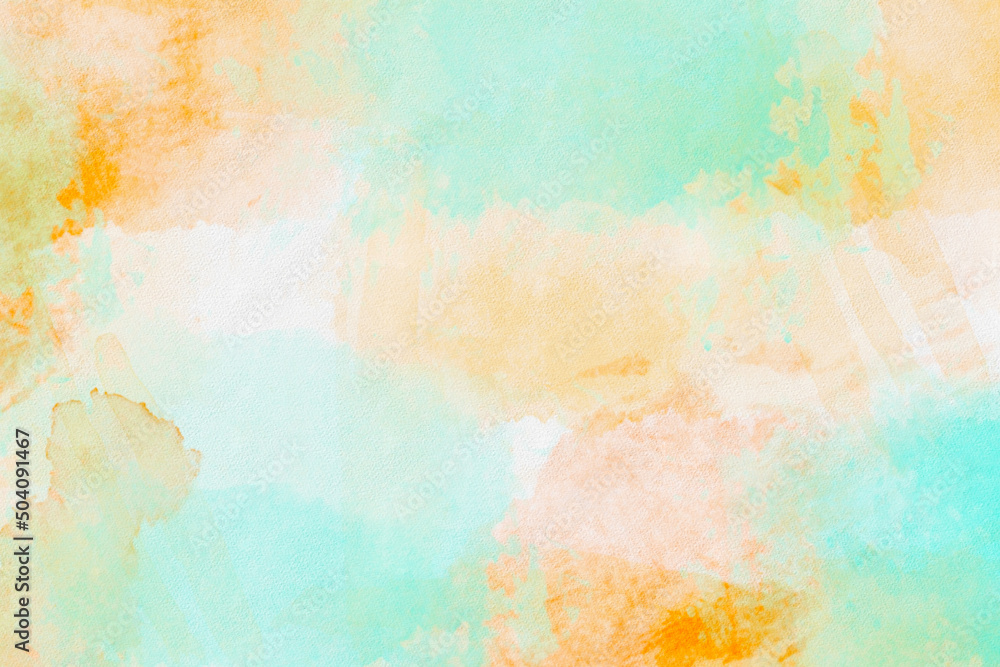 Fototapeta premium Watercolor background. 3D illustration, 3D rendering 