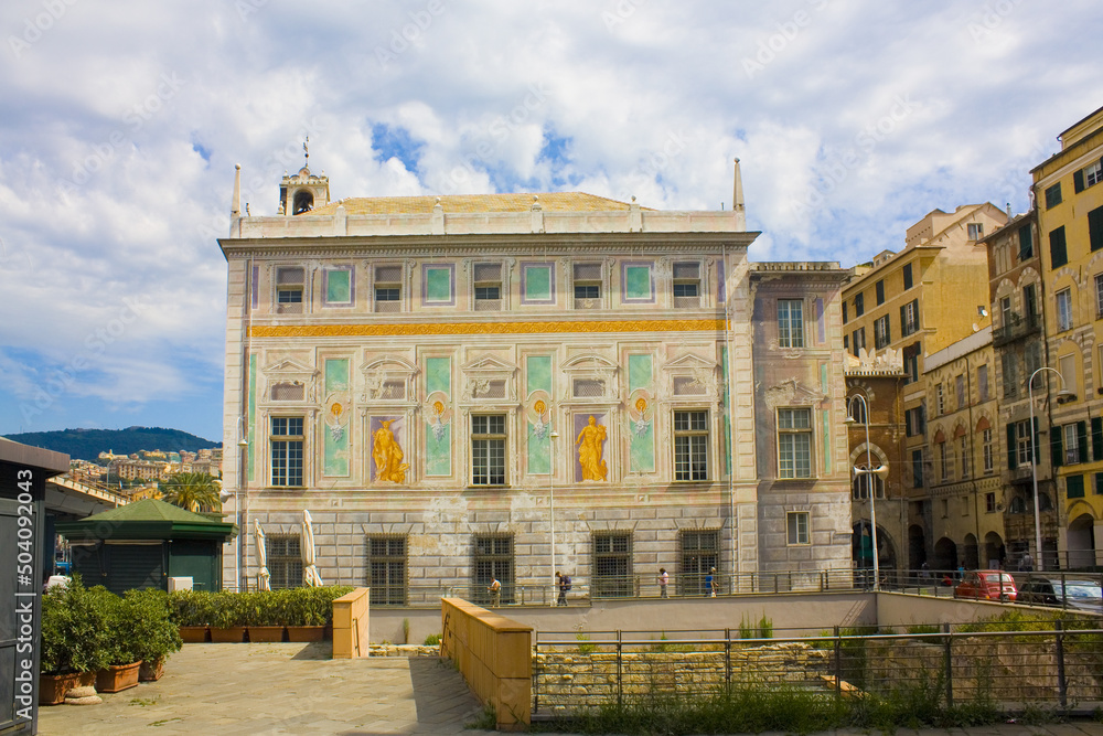 Palace of St George (Palazzo San Giorgio) in Genoa, Italy