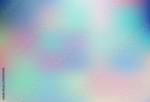 Light BLUE vector blurred and colored template.