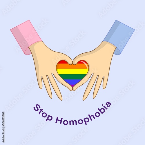 Vector illustration for stopping hemophobia