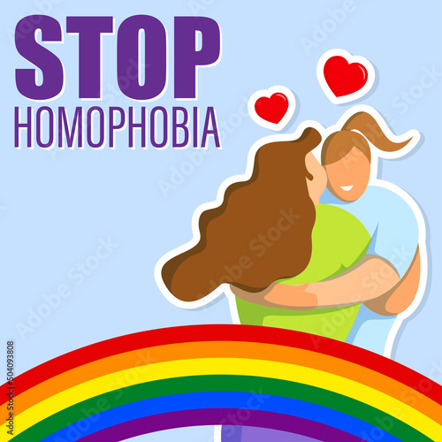 Vector illustration for stopping hemophobia
