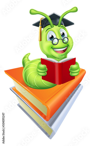 Caterpillar Book Worm Readi...