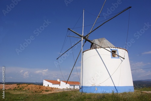 Historic windmill in Odemira, Alentejo - Portugal