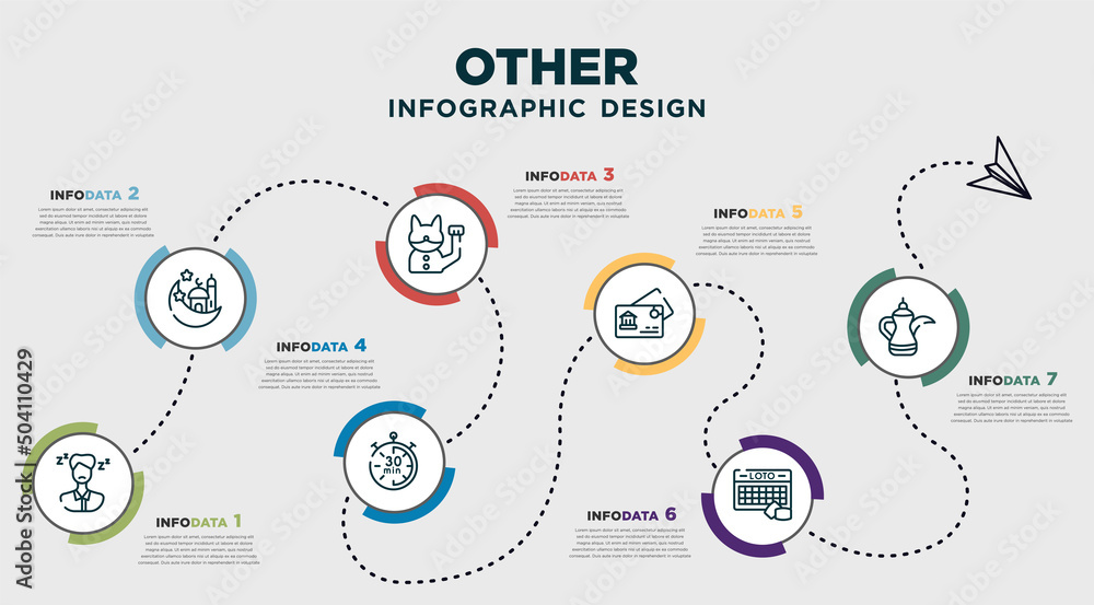 premium vector | infographic design template timeline... infographic template design with other icons. timeline concept with 7 ...