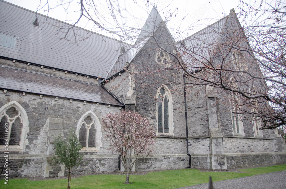 Dublin March 2022: Christ Church Rathgar (CCR) stands at a busy crossroads on the south side of Dublin, the capital city of Ireland.
Dublin March 2022: Christ Church Rathgar (CCR) stands at a busy crossroads on the south side of Dublin, the capital city of Ireland.