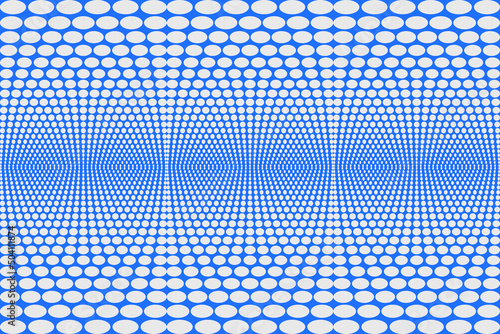 Abstract Minimalist Vector Graphics With Digital Transition Effect Inspired by Brutalist Style