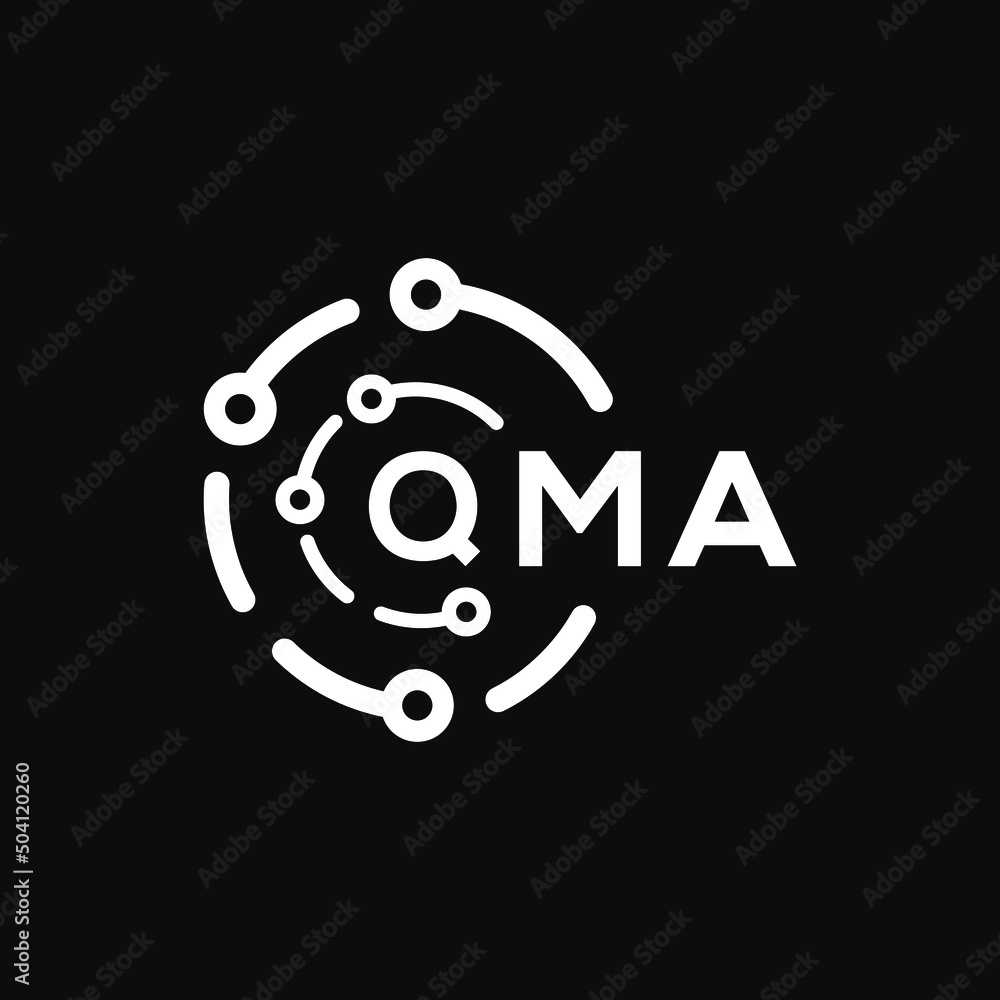 QMA technology letter logo design on black background. QMA creative initials technology letter logo concept. QMA technology letter design.
QMA technology letter logo design on black background. QMA creative initials technology letter logo concept. QMA technology letter design.
