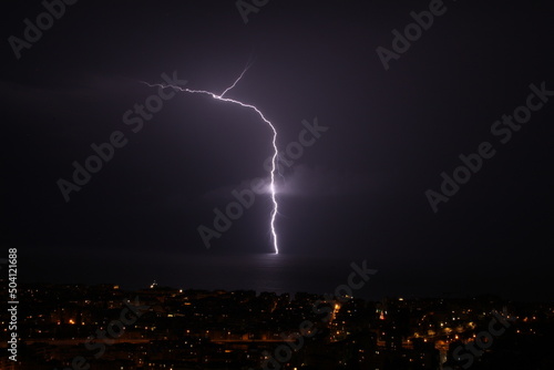 Nice Storm in the night... at Nice