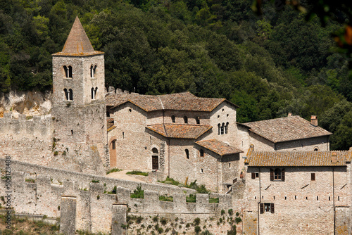 Obraz na plátne Narni, Abbazia di San Cassiano, Terni Umbria