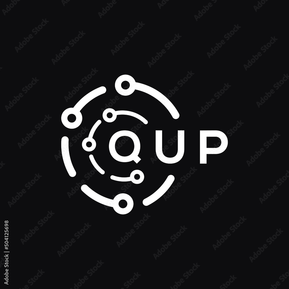QUP letter logo design on black background. QUP creative initials letter logo concept. QUP letter design.
QUP letter logo design on black background. QUP creative initials letter logo concept. QUP letter design.