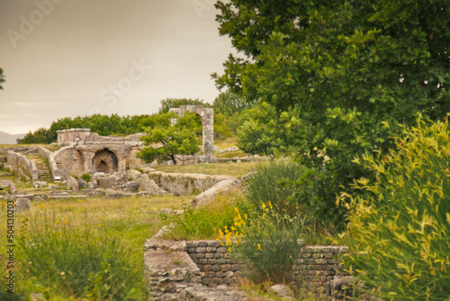 Konstfotografi Scavi di Carsulae, antica città romana. San Gemini Umbria