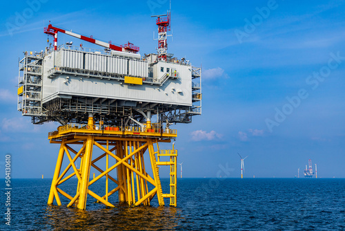 Offshore wind substation