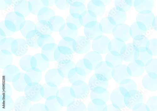 水彩　水玉　背景