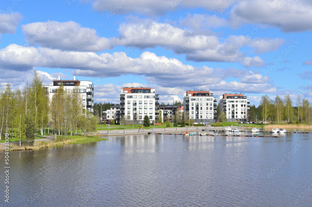 Hameenlinna town in Finland