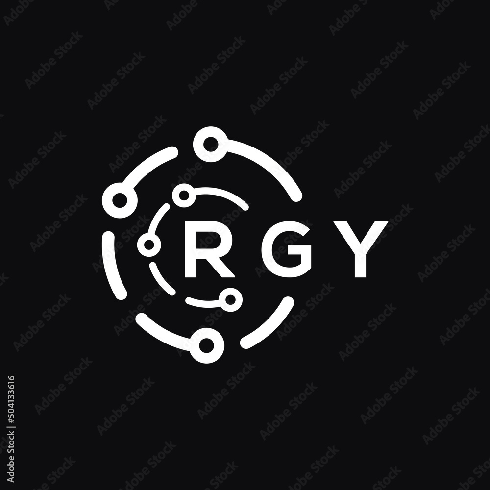 RGY technology letter logo design on black background. RGY creative initials technology letter logo concept. RGY technology letter design.
RGY technology letter logo design on black background. RGY creative initials technology letter logo concept. RGY technology letter design.