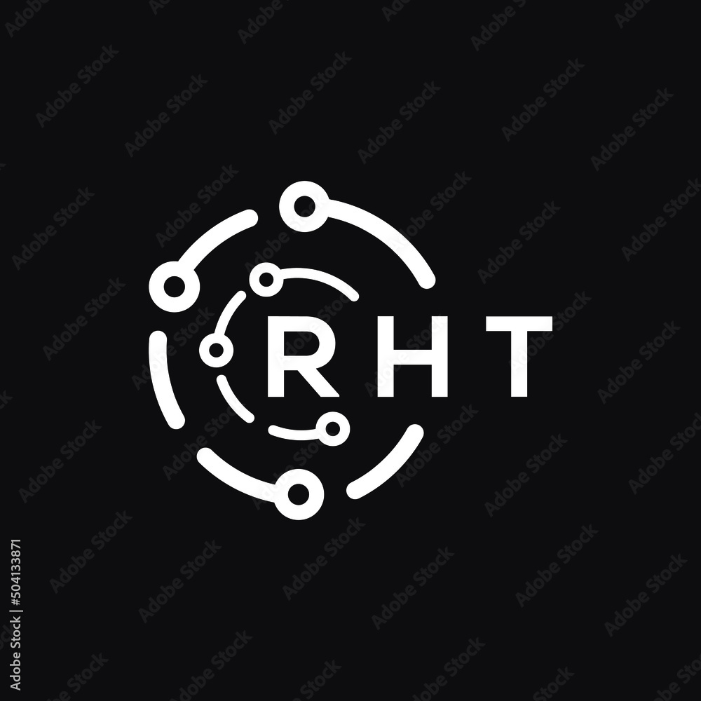 RHT letter logo design on black background. RHT creative initials letter logo concept. RHT letter design.
RHT letter logo design on black background. RHT creative initials letter logo concept. RHT letter design.