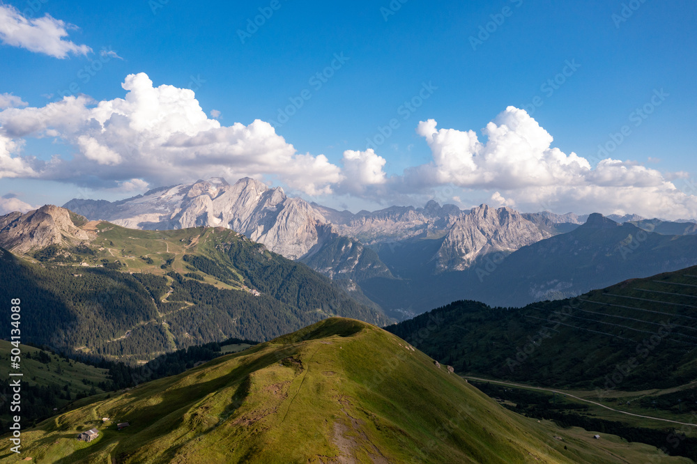 Fototapeta premium Sella Towers - Italy