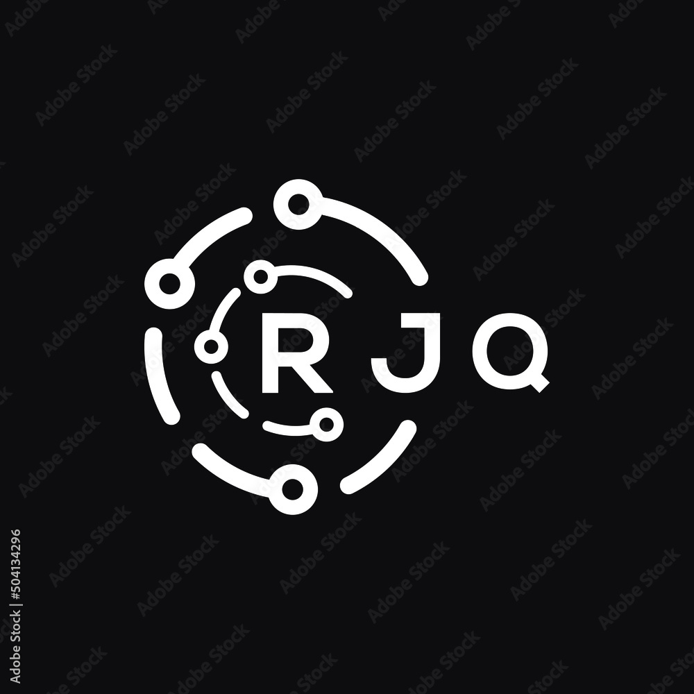 RJQ letter logo design on black background. RJQ creative initials letter logo concept. RJQ letter design.
RJQ letter logo design on black background. RJQ creative initials letter logo concept. RJQ letter design.