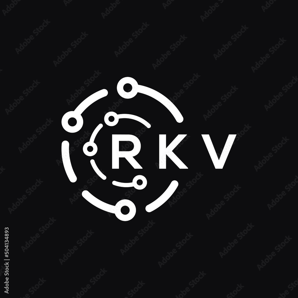 RKV technology letter logo design on black background. RKV creative initials technology letter logo concept. RKV technology letter design.
RKV technology letter logo design on black background. RKV creative initials technology letter logo concept. RKV technology letter design.
