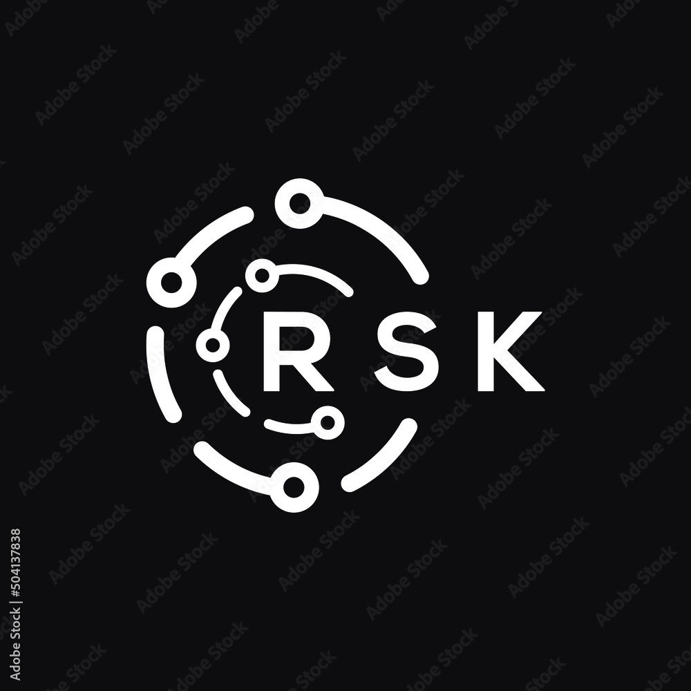 RSK technology letter logo design on black background. RSK creative initials technology letter logo concept. RSK technology letter design.
RSK technology letter logo design on black background. RSK creative initials technology letter logo concept. RSK technology letter design.