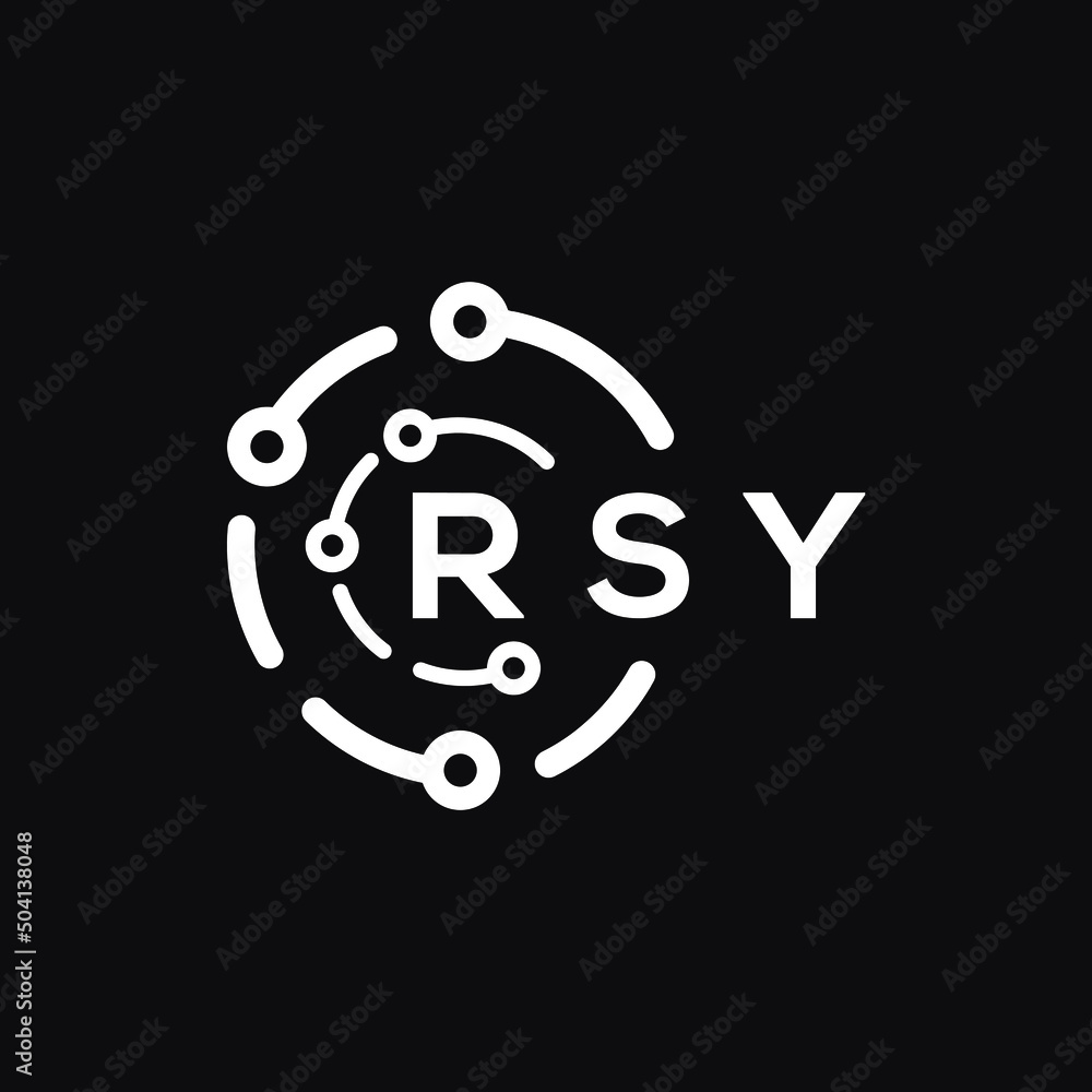RSY technology letter logo design on black background. RSY creative initials technology letter logo concept. RSY technology letter design.
RSY technology letter logo design on black background. RSY creative initials technology letter logo concept. RSY technology letter design.