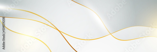 white gold abstract modern background design. use for poster, template on web, backdrop.