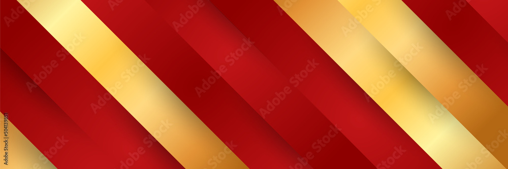 Red and gold background