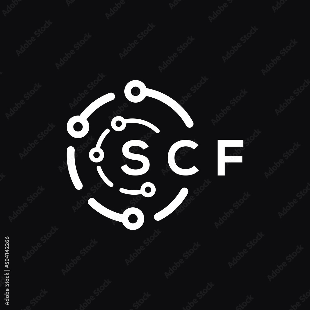 SCF technology letter logo design on black background. SCF creative initials technology letter logo concept. SCF technology letter design.
SCF technology letter logo design on black background. SCF creative initials technology letter logo concept. SCF technology letter design.