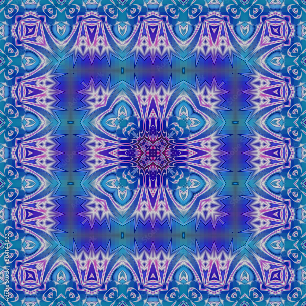 3d effect - abstract square geometric fractal pattern 3d effect - abstract square geometric fractal pattern