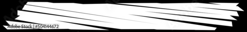 Slit, slash, fracture texture effect element