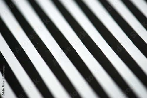 black and white stripes