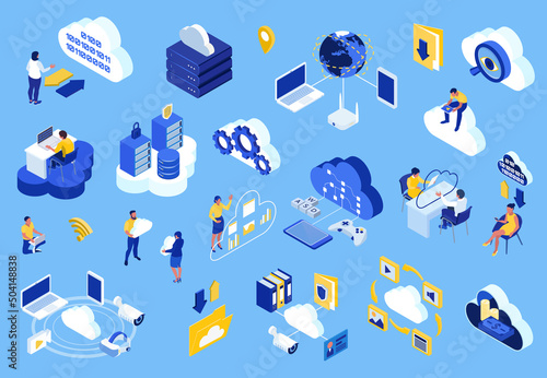 Cloud Technology Set