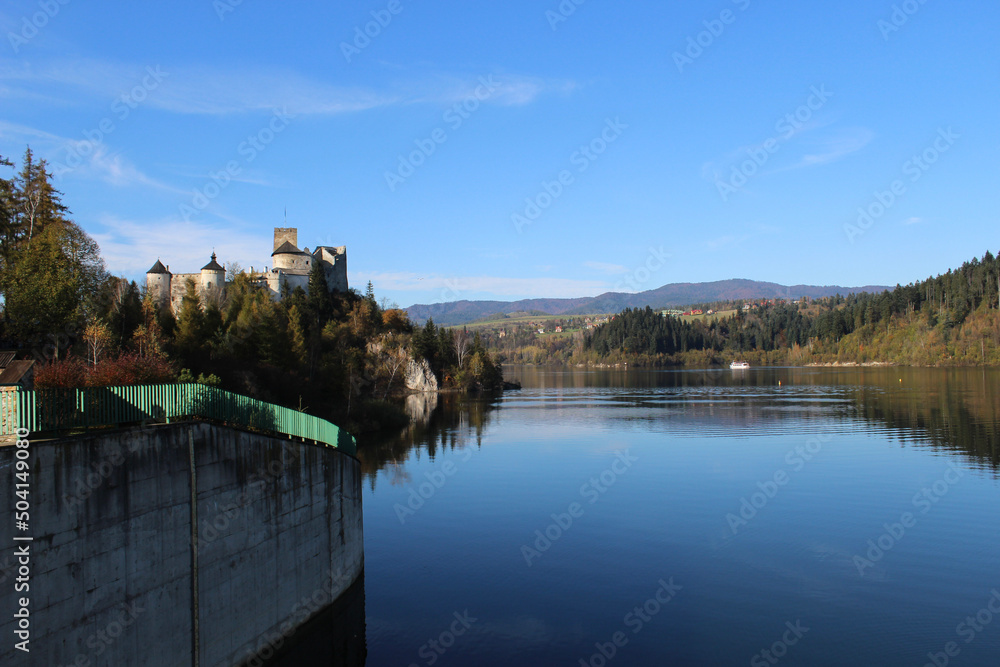 lake and mountains