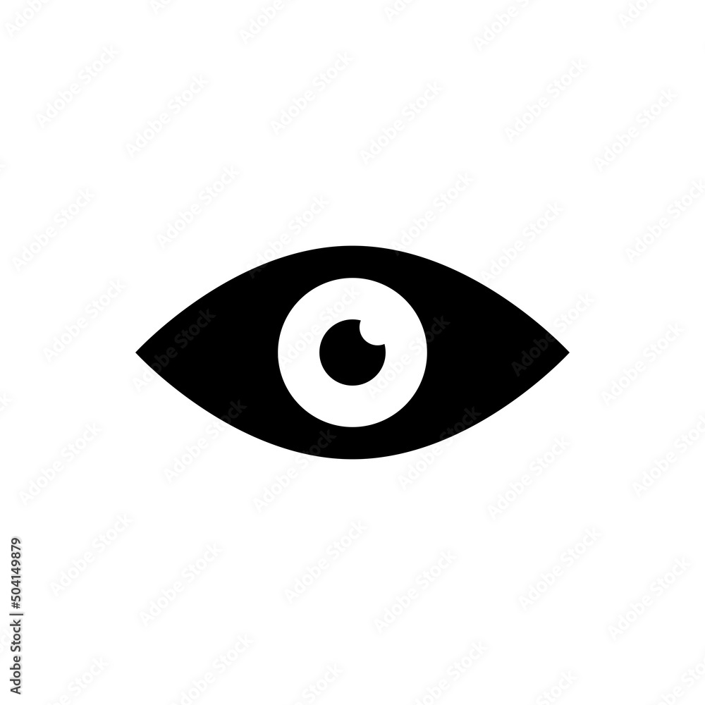 Eye simple icon
