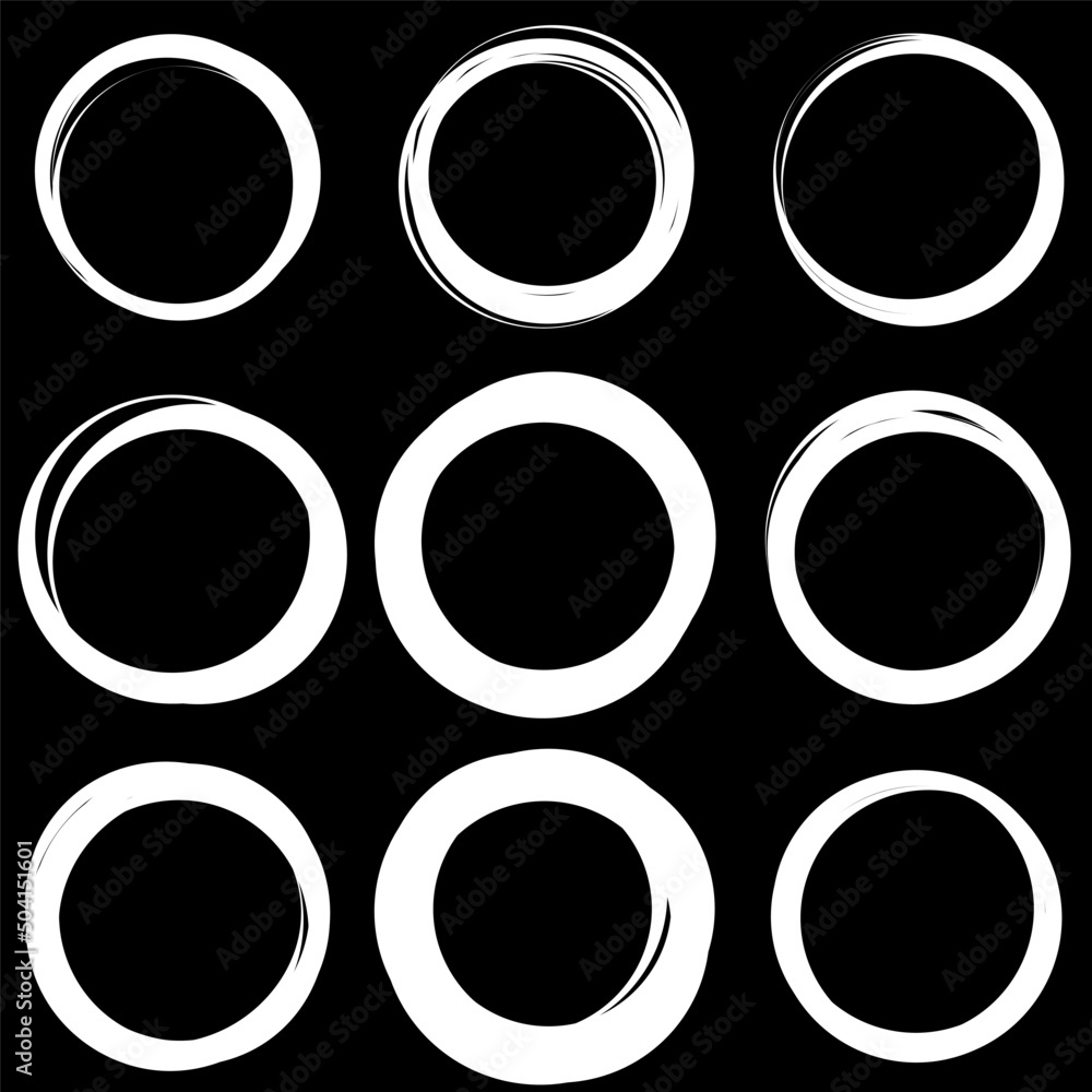 Random circles, rings circular element Random circles, rings circular element