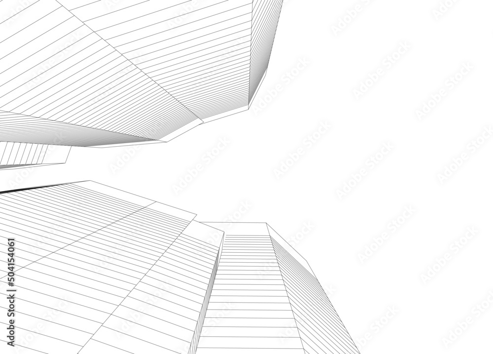 Naklejka premium abstract architectural background