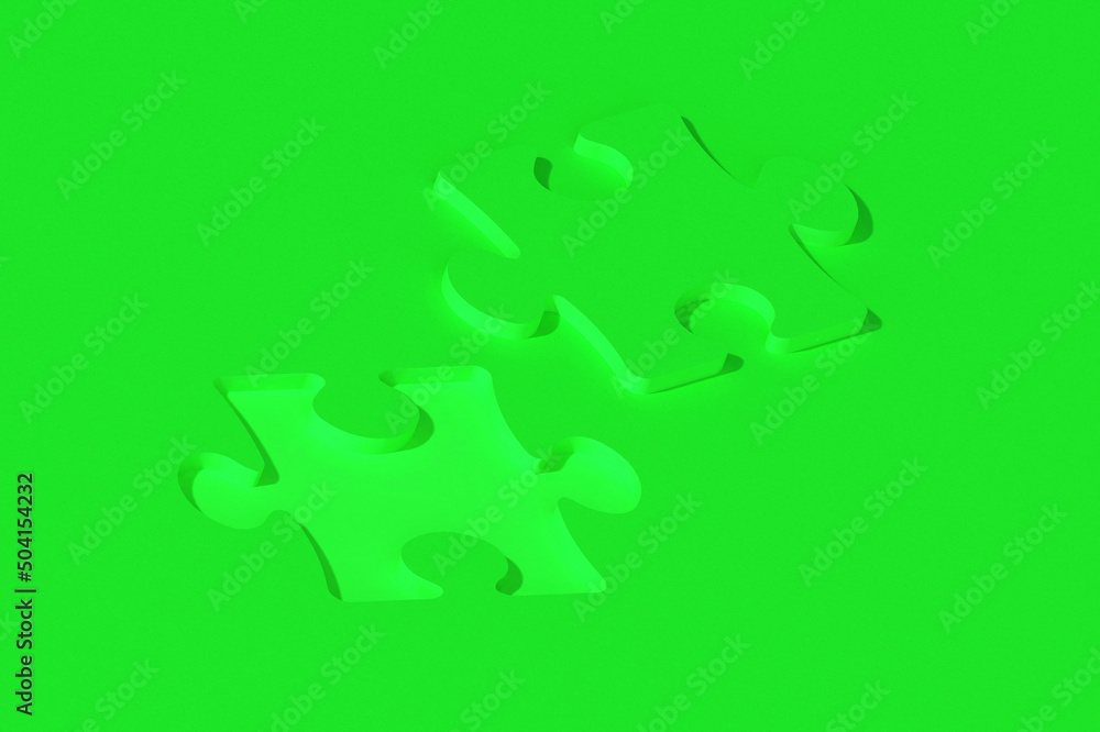a piece of stone puzzle. Cutout from puzzle lies next to game. Horizontal image. 3D drawing. 3D rendering. a piece of stone puzzle. Cutout from puzzle lies next to game. Horizontal image. 3D drawing. 3D rendering.