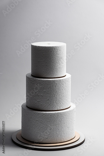 Styrofoam Polystyrene Sugarcraft Cake Dummy Foam Cake Mould Practice Model Baking Mold