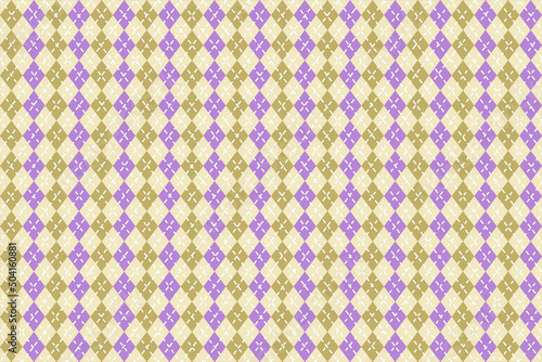 Digital design fabric pattern in various colors used in textiles.Embroidery designs are made from geometric shapes.