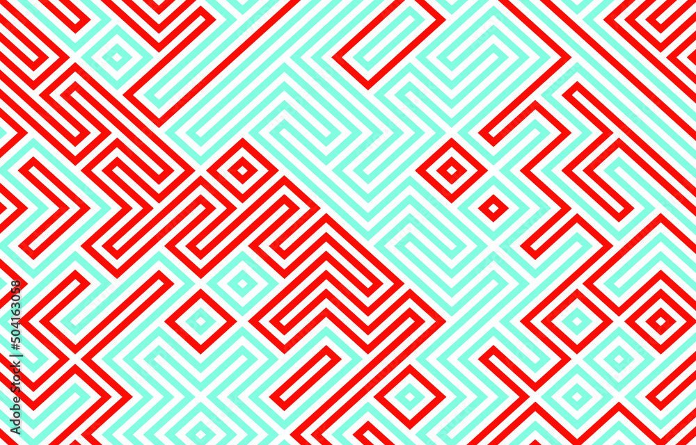 Blue and Red line abstract background Blue and Red line abstract background