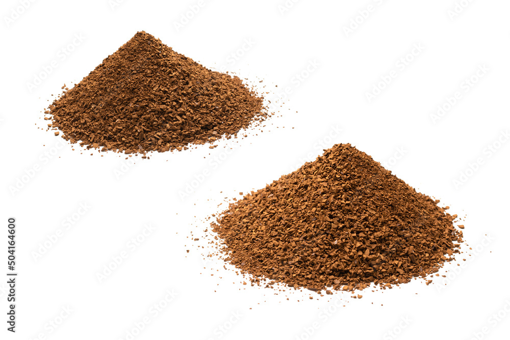 Instant coffee isolated on white background. Instant coffee isolated on white background.