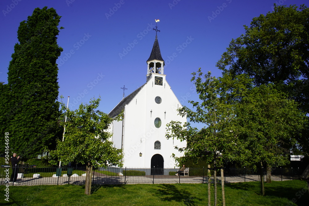 White Church in Odijk, Netherlands