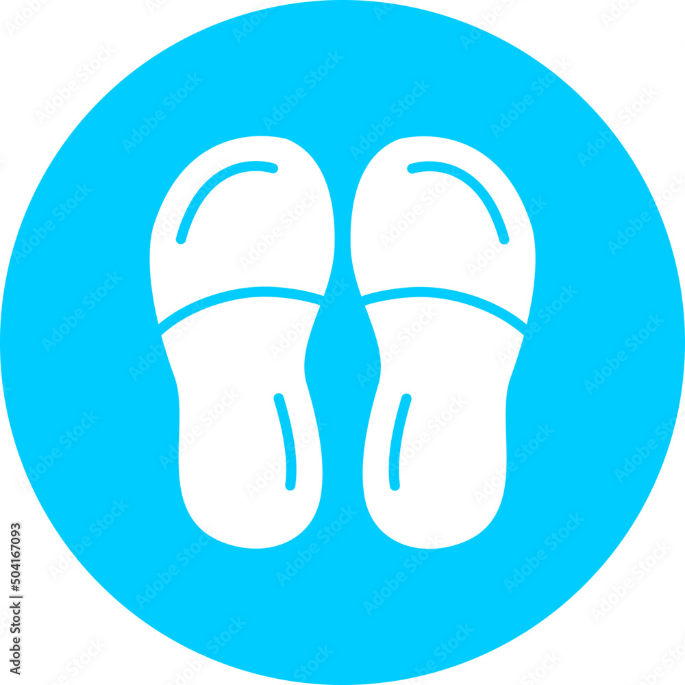 Slippers Icon Slippers Icon