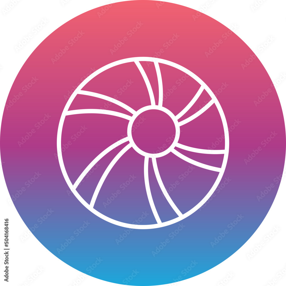 Beach Ball Icon Beach Ball Icon