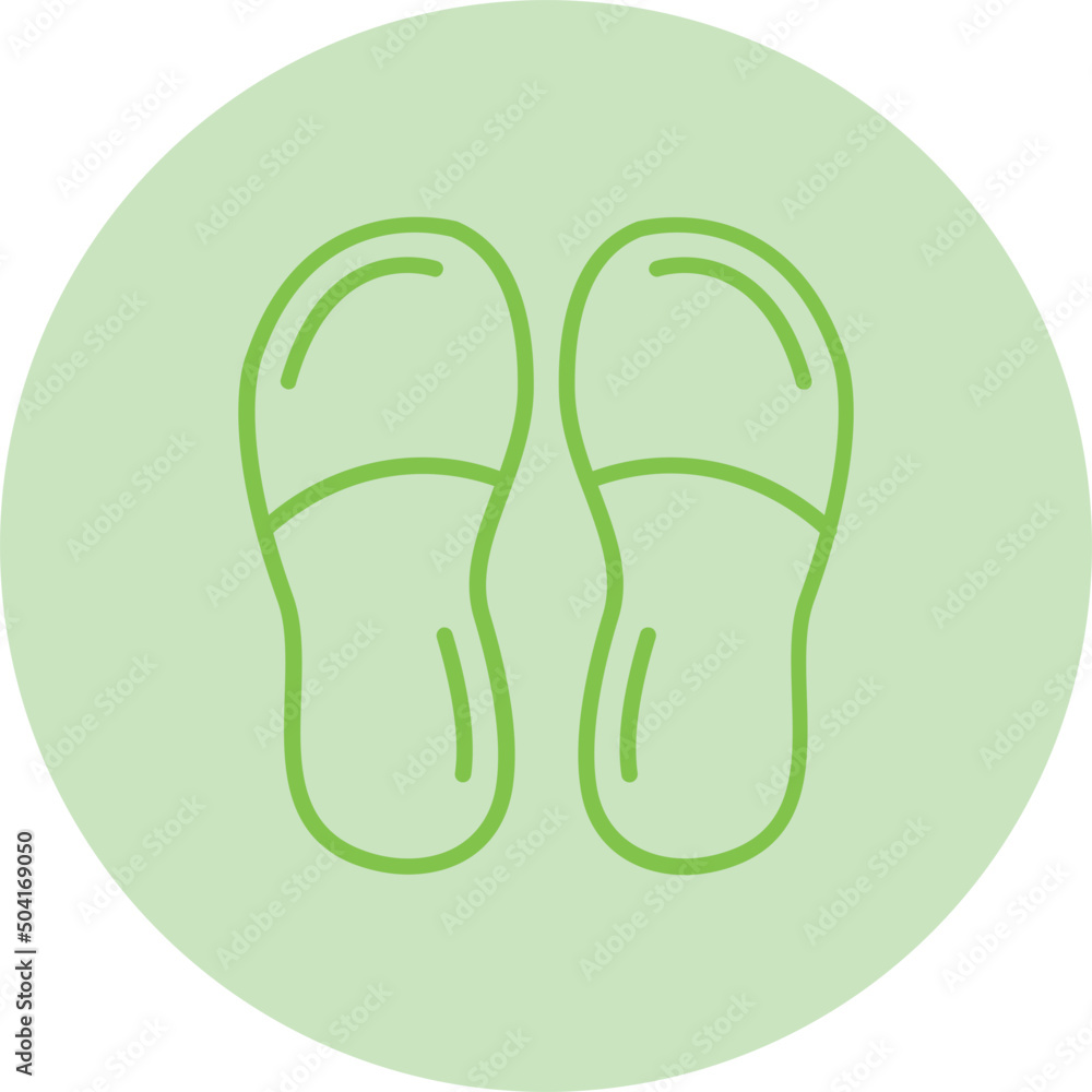 Slippers Icon Slippers Icon