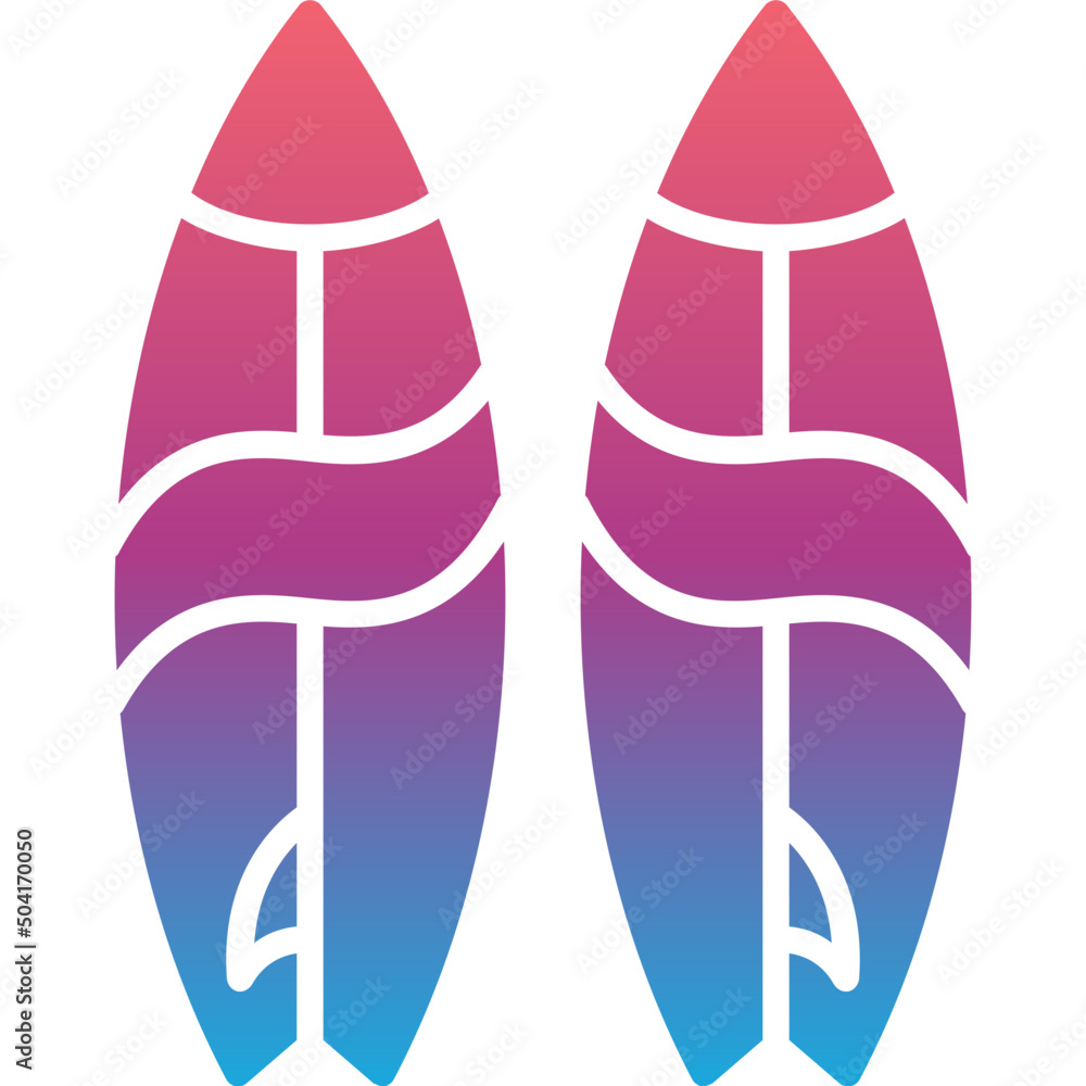 Surfboard Icon Surfboard Icon